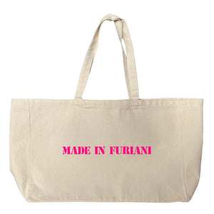 Personnalise ton sac de plage "MADE iN ...."